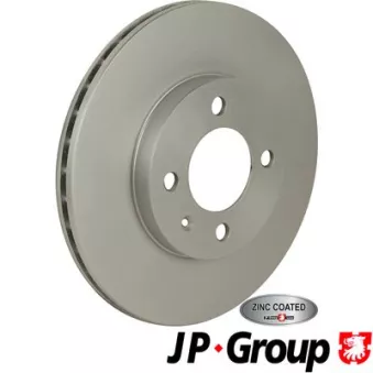 Jeu de 2 disques de frein avant JP GROUP 1163111000