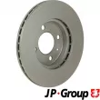 Jeu de 2 disques de frein avant JP GROUP 1163111000 - Visuel 2