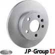 Jeu de 2 disques de frein avant JP GROUP 1163111400 - Visuel 1