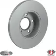 Jeu de 2 disques de frein avant JP GROUP 1163111600 - Visuel 2