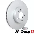Jeu de 2 disques de frein avant JP GROUP 1163111700 - Visuel 1