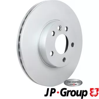 Jeu de 2 disques de frein avant JP GROUP 1163111700