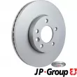 Jeu de 2 disques de frein avant JP GROUP 1163111800 - Visuel 1