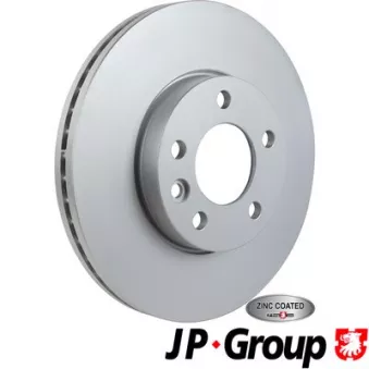 Jeu de 2 disques de frein avant JP GROUP 1163111800
