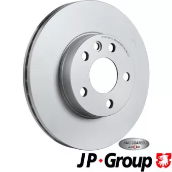 Jeu de 2 disques de frein avant JP GROUP 1163111900