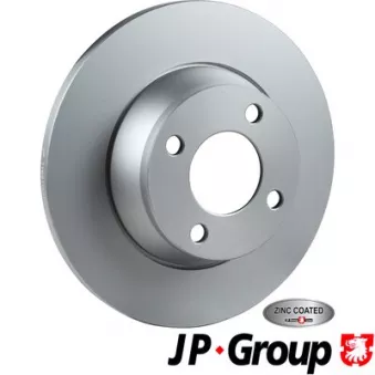 Jeu de 2 disques de frein avant JP GROUP 1163112100
