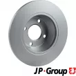 Jeu de 2 disques de frein avant JP GROUP 1163112100 - Visuel 2