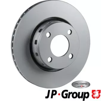 Jeu de 2 disques de frein avant JP GROUP 1163112200