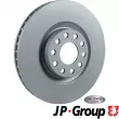 Jeu de 2 disques de frein avant JP GROUP 1163112300 - Visuel 1