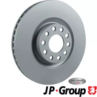 Jeu de 2 disques de frein avant JP GROUP 1163112300