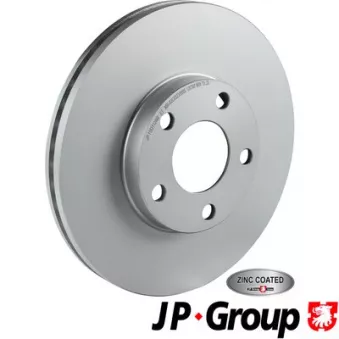 Jeu de 2 disques de frein avant JP GROUP 1163112400