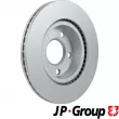 Jeu de 2 disques de frein avant JP GROUP 1163112600 - Visuel 2