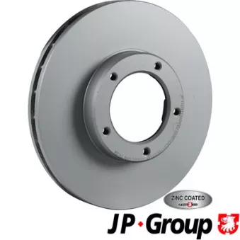 Jeu de 2 disques de frein avant JP GROUP 1163112800