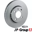 Jeu de 2 disques de frein avant JP GROUP 1163112900 - Visuel 1