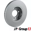Jeu de 2 disques de frein avant JP GROUP 1163112900 - Visuel 2