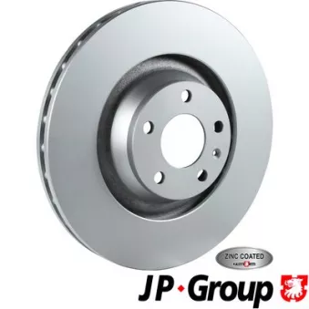 Jeu de 2 disques de frein avant JP GROUP 1163113100