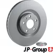 Jeu de 2 disques de frein avant JP GROUP 1163113300 - Visuel 1
