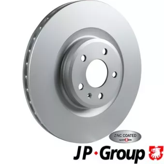 Jeu de 2 disques de frein avant JP GROUP 1163113600