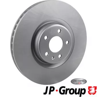 Jeu de 2 disques de frein avant JP GROUP 1163114100