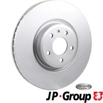Jeu de 2 disques de frein avant JP GROUP 1163114200