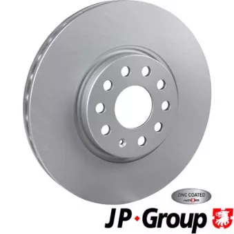 Jeu de 2 disques de frein avant JP GROUP 1163114300