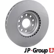Jeu de 2 disques de frein avant JP GROUP 1163114300 - Visuel 2