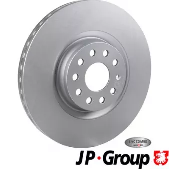 Jeu de 2 disques de frein avant JP GROUP 1163114400