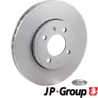 Jeu de 2 disques de frein avant JP GROUP 1163114600 - Visuel 1