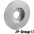 Jeu de 2 disques de frein avant JP GROUP 1163114600 - Visuel 2