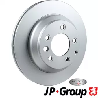 Jeu de 2 disques de frein avant JP GROUP 1163202600