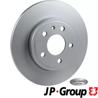 Jeu de 2 disques de frein avant JP GROUP 1163203500