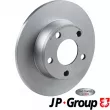 Jeu de 2 disques de frein avant JP GROUP 1163204000 - Visuel 1
