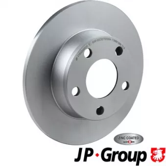 Jeu de 2 disques de frein avant JP GROUP 1163204000