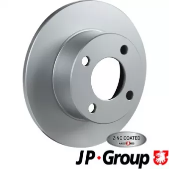 Jeu de 2 disques de frein avant JP GROUP 1163205400