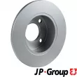 Jeu de 2 disques de frein avant JP GROUP 1163205400 - Visuel 2