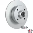 Jeu de 2 disques de frein avant JP GROUP 1163205500 - Visuel 1
