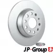 Jeu de 2 disques de frein avant JP GROUP 1163205900 - Visuel 1