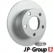 Jeu de 2 disques de frein avant JP GROUP 1163206300 - Visuel 1
