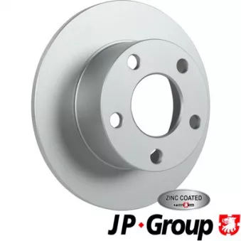 Jeu de 2 disques de frein avant JP GROUP 1163206300