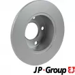 Jeu de 2 disques de frein avant JP GROUP 1163206300 - Visuel 2