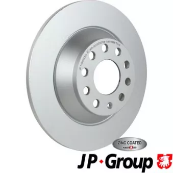 Jeu de 2 disques de frein avant JP GROUP 1163206400