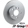 Jeu de 2 disques de frein avant JP GROUP 1163206500 - Visuel 1