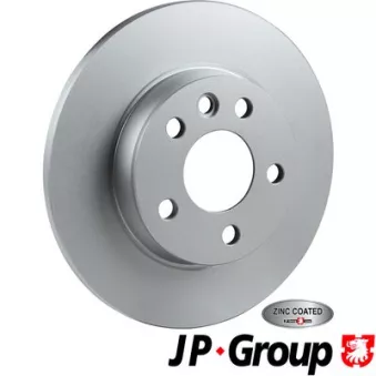 Jeu de 2 disques de frein avant JP GROUP 1163206500