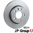 Jeu de 2 disques de frein avant JP GROUP 1163206600 - Visuel 1