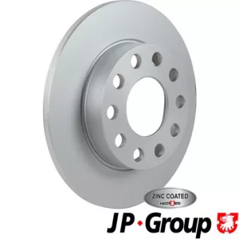 Jeu de 2 disques de frein avant JP GROUP 1163206900
