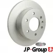 Jeu de 2 disques de frein avant JP GROUP 1163207200 - Visuel 1