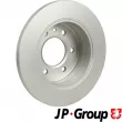 Jeu de 2 disques de frein avant JP GROUP 1163207200 - Visuel 2