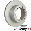 Jeu de 2 disques de frein avant JP GROUP 1163207300 - Visuel 1