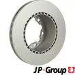 Jeu de 2 disques de frein avant JP GROUP 1163207300 - Visuel 2