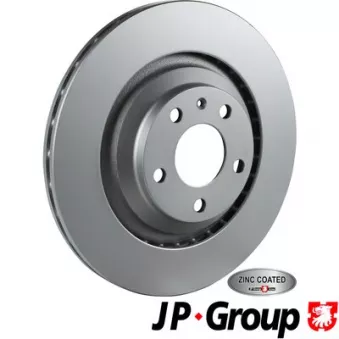 Jeu de 2 disques de frein avant JP GROUP 1163207400